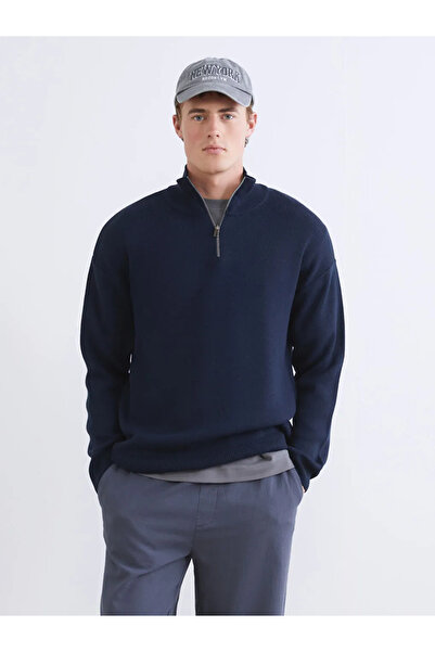 LC Waikiki Dik Yaka Uzun Kollu Erkek Triko Kazak