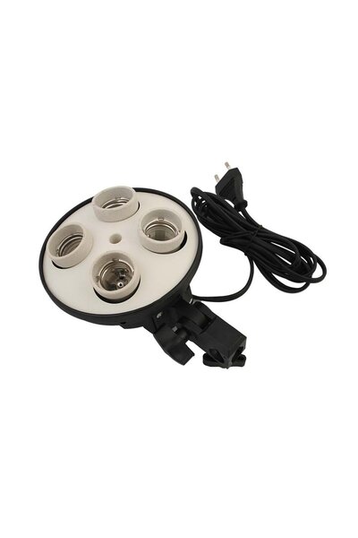 Generic Kit suport pentru 4 becuri cu soclu E27 + softbox octogonal 85cm
