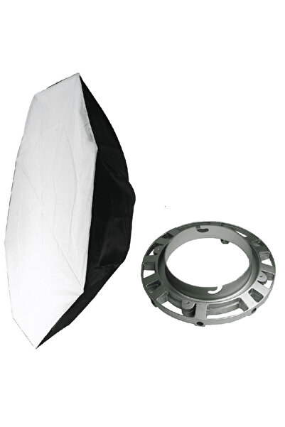 Generic Softbox octogonal octobox 95cm cu suport Elinchrom și velcro pentru grilă