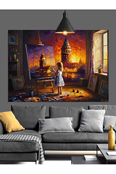 Artmeg Lucru de pictură pentru interior, pânză decorativă - Tablou din lemn MDF