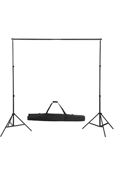 Generic Kit suport pentru fundal de studio foto 210cm și geantă de transport