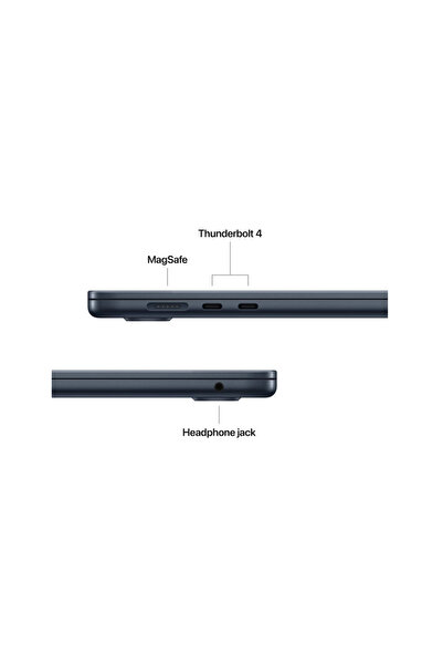 Apple Macbook Air 15.3" Retina/Apple M4 (10πύρηνος επεξεργαστής, 10πύρηνος γραφικός, 16πύρηνος επεξεργαστής Neural Engine)/16Gb/512Gb -