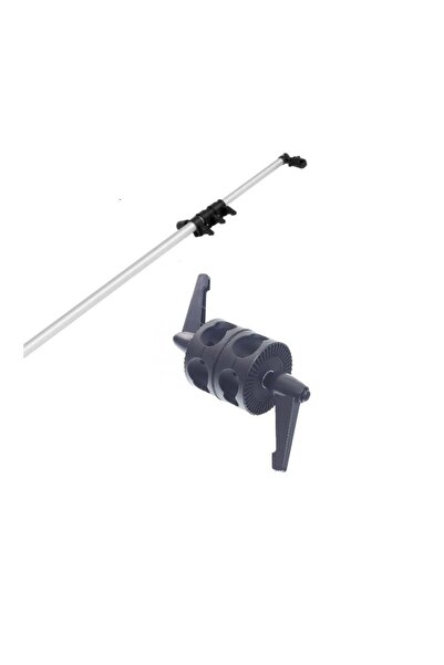 Generic Braț telescopic pentru susținerea jaluzelelor 75-175 cm cu clemă dublă
