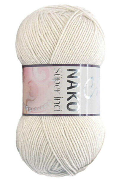 NAKO Super Pearl Beige 1 Piece Colar : 6383