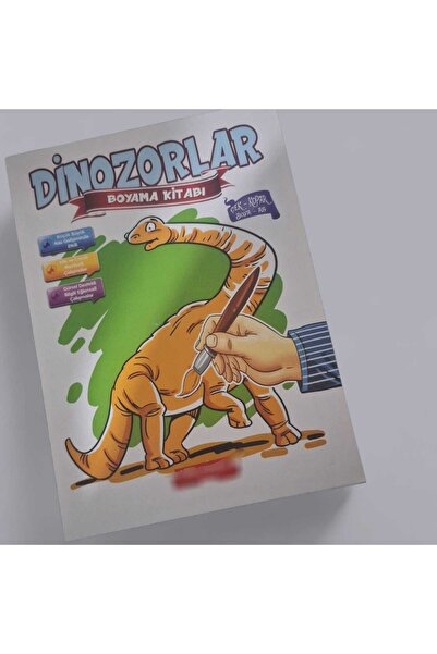 mutluanılarpartievi Dinozorlu boyama kitabı