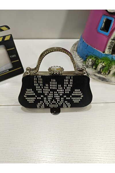 ikosga Tel kırma özel tasarım el işlemesi abiye çanta