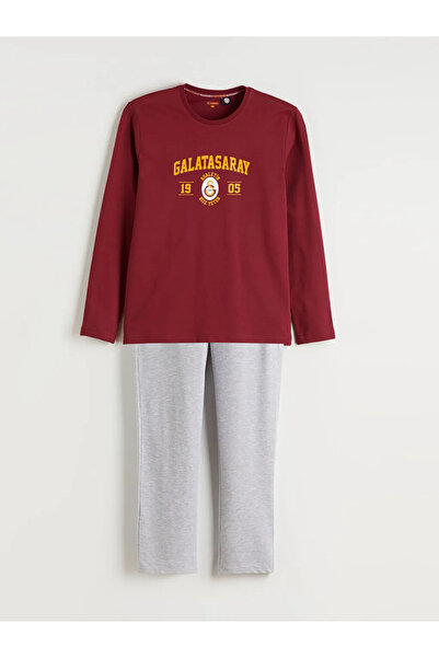 LC Waikiki Galatasaray Baskılı Erkek Pijama Takımı