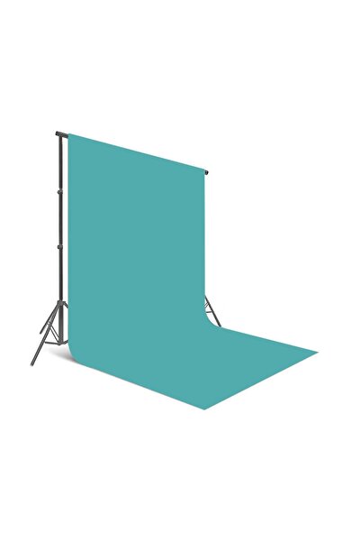 Generic Fundal de studio foto 2,72x10m #07 Albastru Verde din hârtie