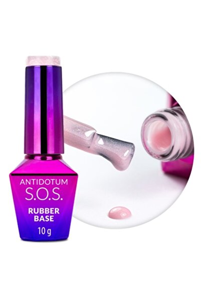 Molly Nails Base coat SOS Antidotum Sparkling Mousse TPO free 10g