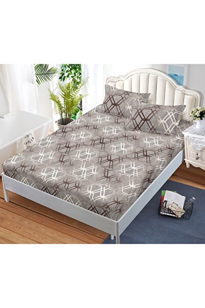 naniland.ro Husa de pat cu elastic 3 piese Hexa HP065