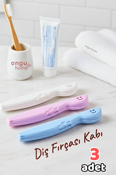 Toothbrush Box Storage Container Hygienic Travel And Home Use Toothbrush Holder 3pcs