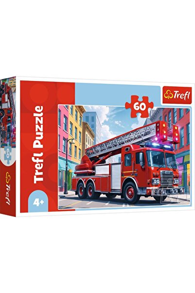 Trefl Puzzle 60 Masina De Pompieri