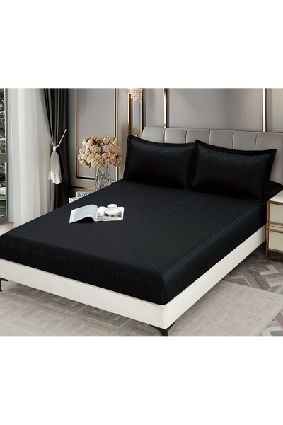 naniland.ro Husa de pat cu elastic Damasc 3 piese Vex HD002