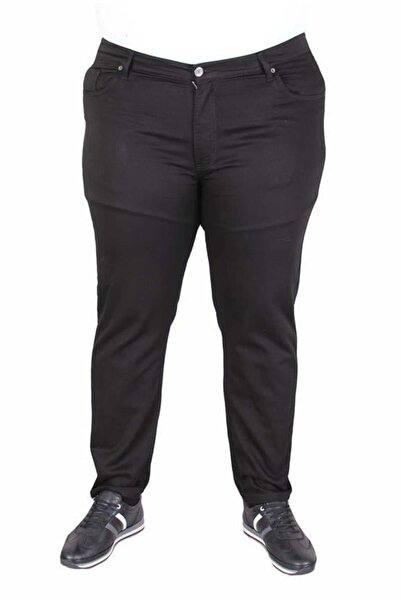 Starbattal Plus Size Classic 5 Pocket Trousers Venice 11916 Black