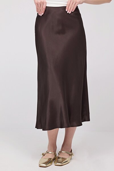WOMKA Women's Verevli Satin Skirt