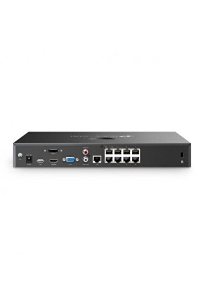 TP-LINK Nvr Poe Vigi 8 Canale 2008H-8Mp ; 93W, 8 Mp,2 Sata Interface, Max 20Tb, H.265+; Onvif, Etecè