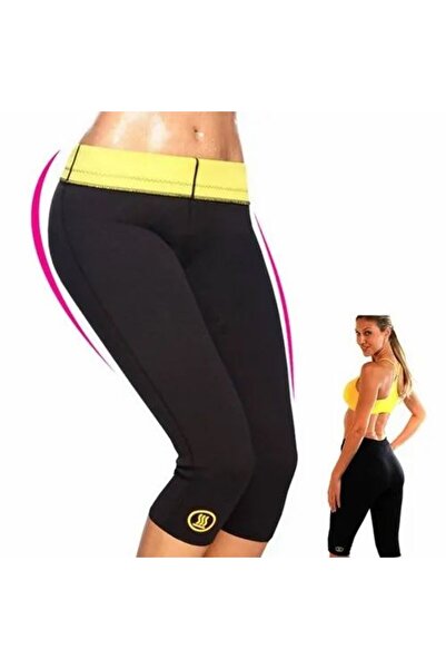 hot shapers بنطلون تنحيف قصير - 3xl، أسود