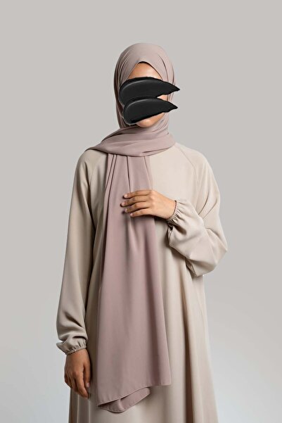 Emare Şal din mătase din Medina - Latte