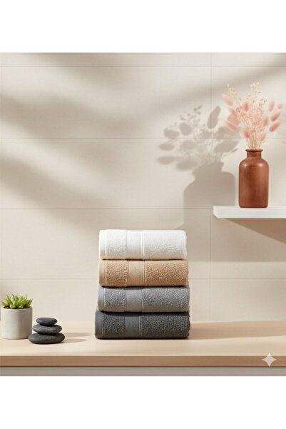 Venezia Cotton 4-Piece Hand and Face Towel Set Daily Dowry Towel Set