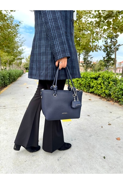 Just Polo Women's New Season Soft Leather 4-Compartment Adjustable Strap Luxury Hand and Shoulder Bag Shopper