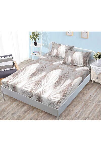 naniland.ro Husa de pat cu elastic 3 piese Lumo HP131