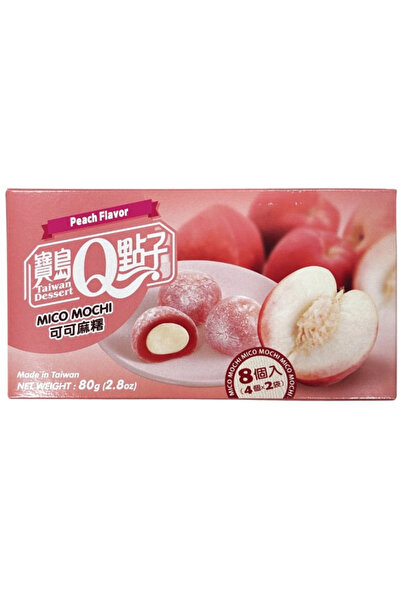 QBrand Mochi cu cacao și piersici Q Brand TWN 80g