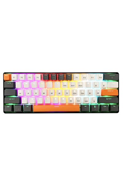 A4 Tech Media-Tech ZONE 61 MT1258 Mechanical Gaming Keyboard, 61 Keys, Illuminated