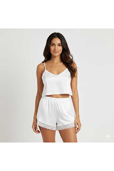 Baljina Satin Shorts Pajama Set