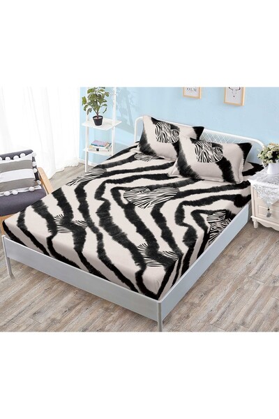 naniland.ro Husa de pat cu elastic 3 piese Zyon HP144