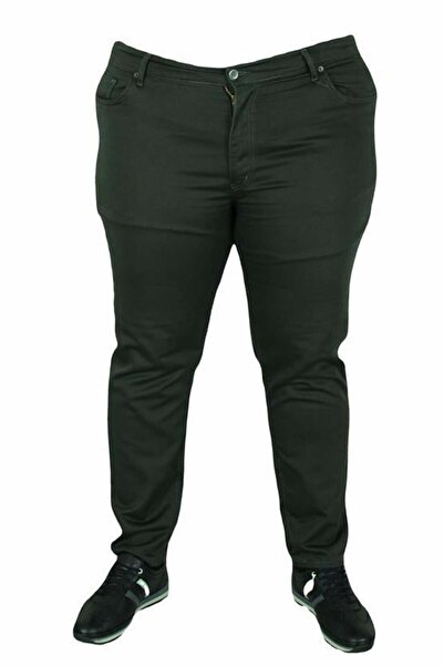 Starbattal Big Size Classic 5 Pocket Trousers Venice 11916 Haki