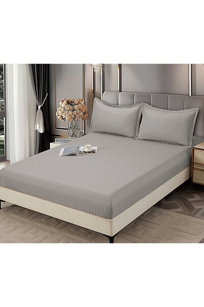 naniland.ro Husa de pat cu elastic Damasc 3 piese Eon HD005