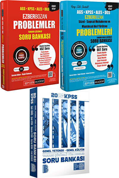 Benim Hocam Yayınları 2026 KPSS Tüm Dersler Soru - Ezberbozan Problemler Çözü...