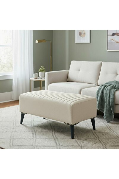 Numa FİXA PUF & BENCH 90X45 ( SANDIKSIZ & ÇİZGİLİ MODEL )