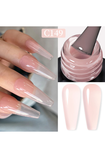 Born Pretty Pro Transparan Vitray Uv Led Kalıcı Oje 15 ml C149