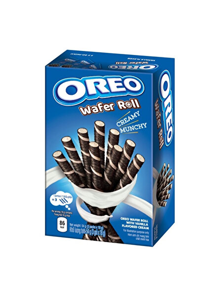 Oreo Vanilla Wafer Rolls VNM 54g