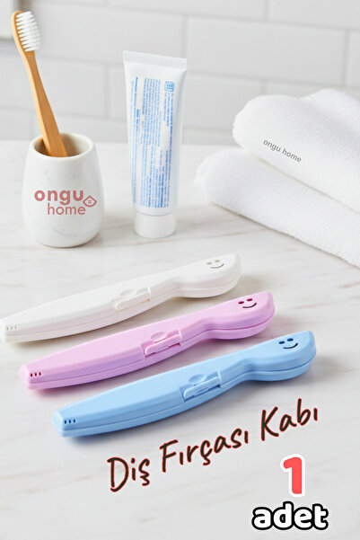 ongu home Diş Fırçası Kutusu Saklama Kabı Hijyenik Seyahat Ve Ev Kullanımı Di...