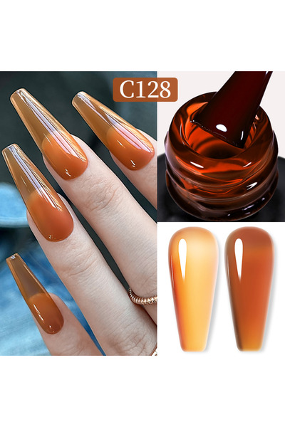 Born Pretty Pro Transparan Vitray Uv Led Kalıcı Oje 15 ml C128