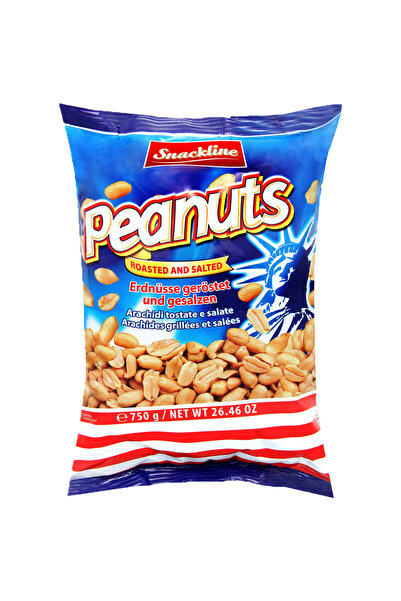 GUNZ Snackline Roasted and Salted Peanuts 750g