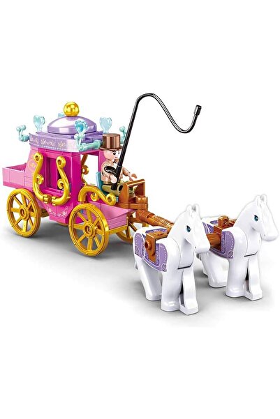 Sluban Girl's Dream building set, 139 pieces, Princess Carriage