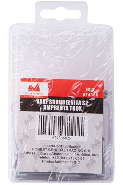 EvoTools Professional Screwdriver Bit S2 Torx T30 25 mm