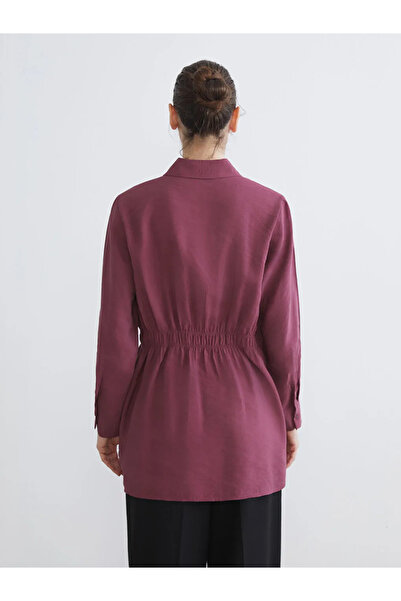 LC Waikiki قميص نسائي كبير الحجم من مزيج مودال