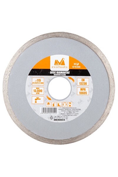Evotools Δίσκος υγρού διαμαντιού 5263 ETS 110 mm 1,9 mm 1,2 mm
