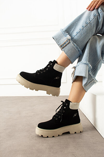 pasyone Μαύρες γυναικείες κομψές μπότες