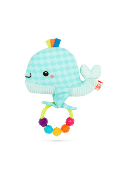 BToys B.Toys Jucărie de pluș Balenă pentru dentiție