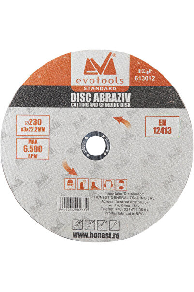 Evotools Disc abraziv ETS A36 180 mm 2 mm