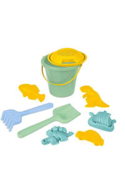 LENA Lena sand set, 9 pieces, plastic, multicolor, 2 years+