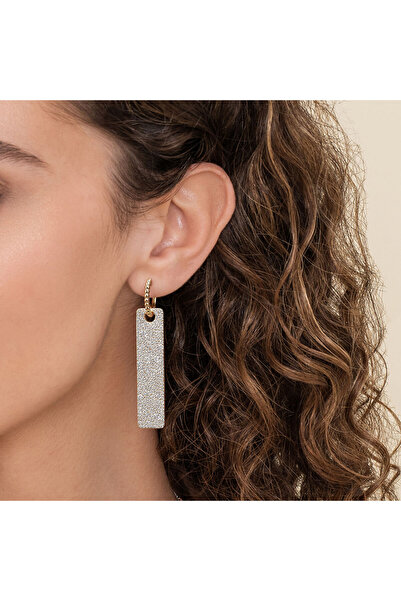 Finery by Nerrs Design Rectangular Stone Earrings