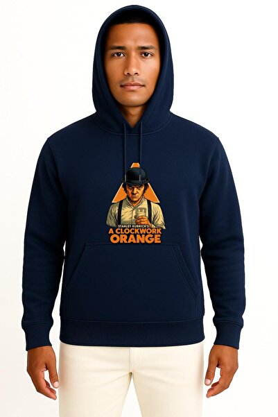 Bahriyeli Collection Худі з капюшоном A Clockwork Orange з дизайном на грудях, унісекс