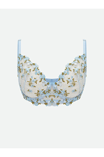 LC Waikiki Sutien tricou cu flori fără căptușeală