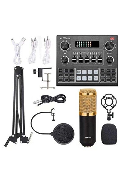 TheMohrim V9 Sound Card & BM800 Pro Microphone Bundle: The Ultimate Setup for Advanced Broadcasting